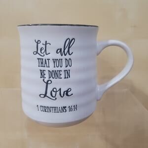 Let All That You Do Be Done In Love Corinthians 16:14 SHEFFIELD HOME Coffee Mug